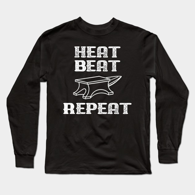 Heat Beat Repeat Long Sleeve T-Shirt by DANPUBLIC